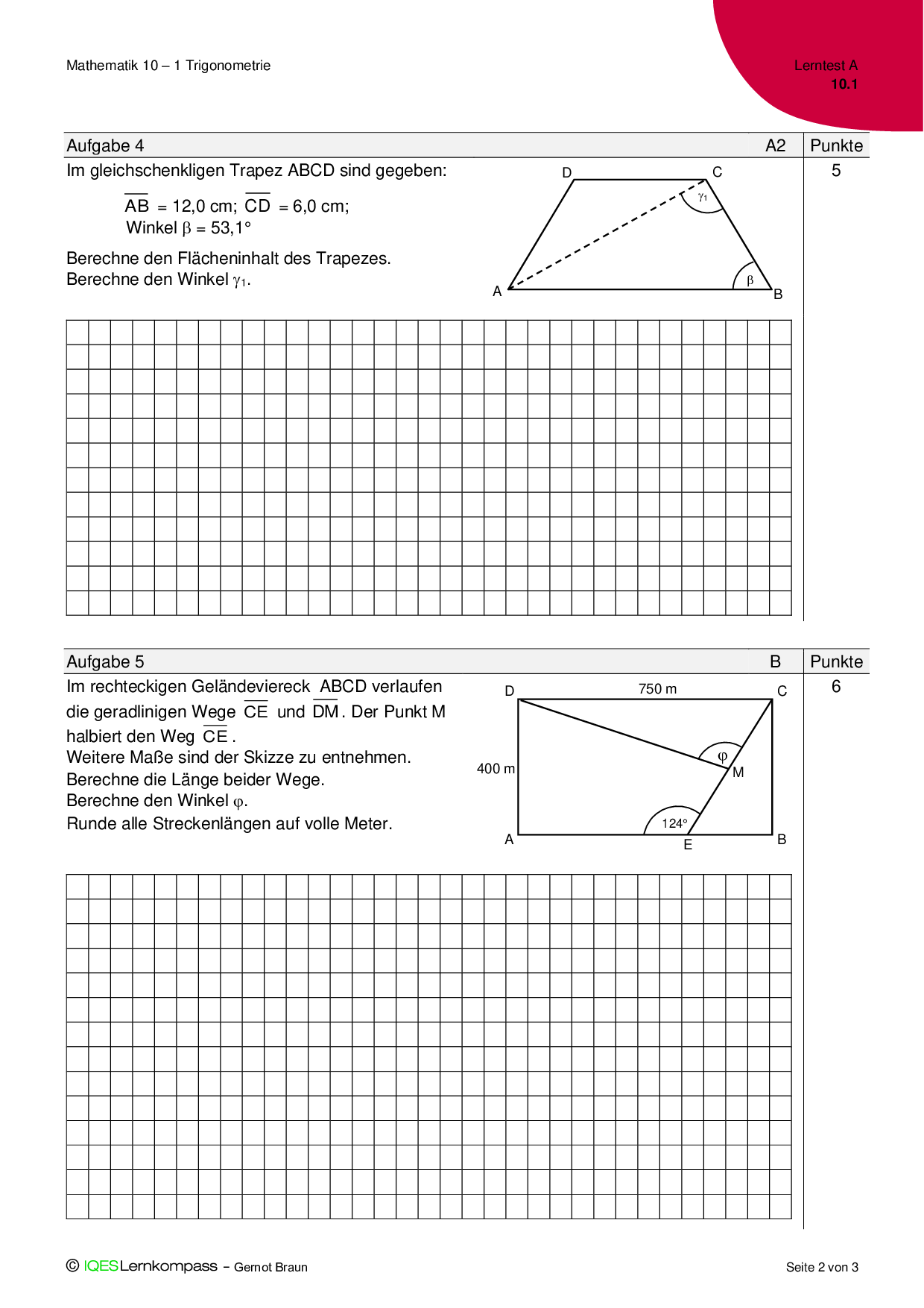 10 1 Trigonometrie IQES 10 1 Trigonometrie IQES