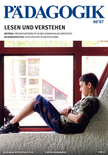 Cover der Zeitschrift PÄDAGOGIK 06/2007