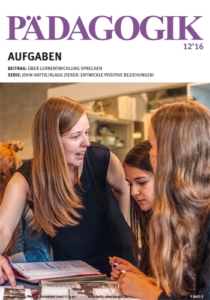 Zeitschrift PÄDAGOGIK 12/2016 zum Thema Aufgaben