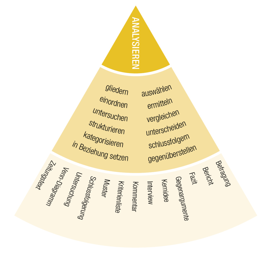 IQES-Kompetenzrad: Sektor Analysieren