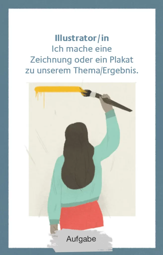 Illustrator Rollenkarte