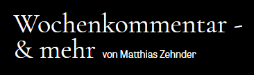 Logo Wochenkommentar